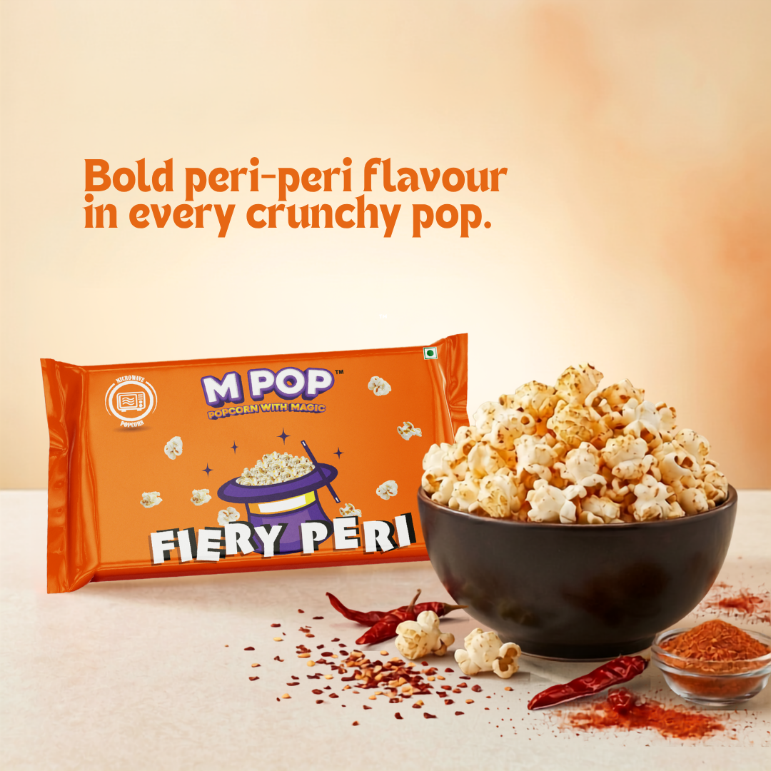 M POP Fiery Peri Microwave – 50 gms