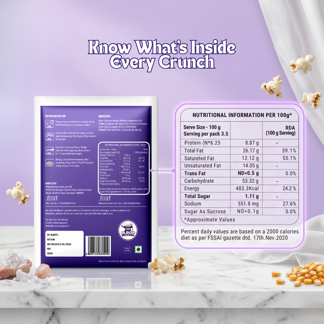 Classic Salted Popcorn – 70 gms