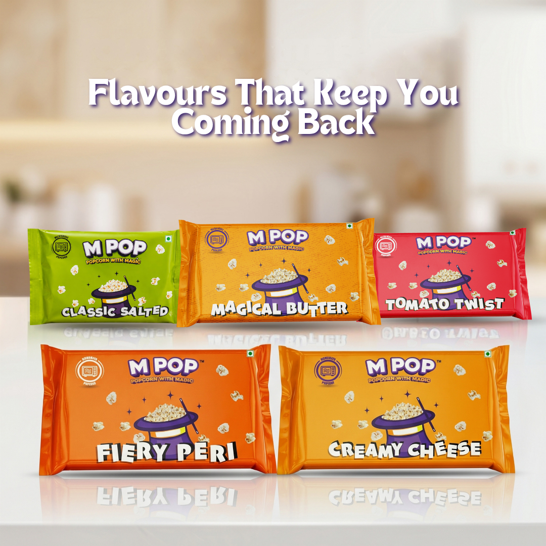 Classic Salted Microwave Popcorn – 90 gms