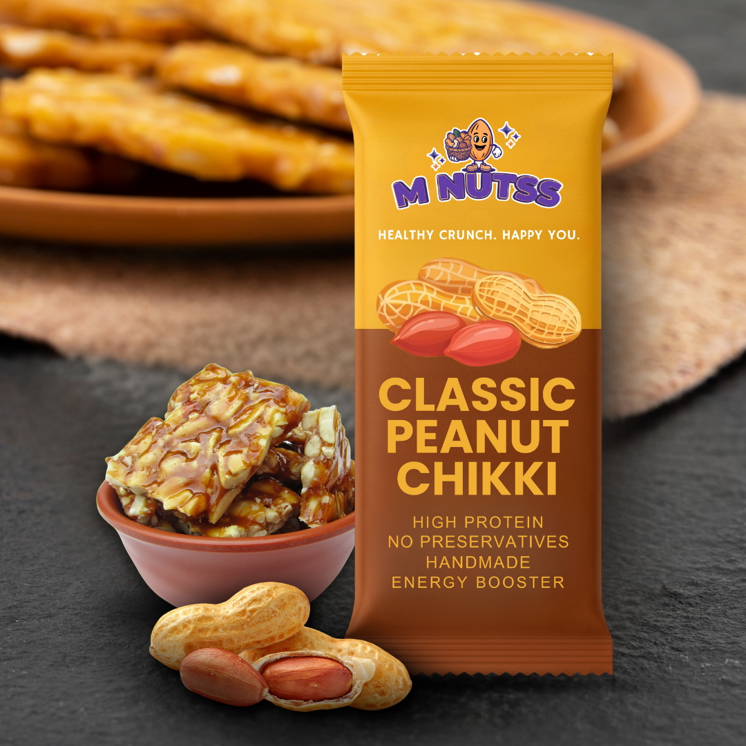 Classic Peanut Chikki – Crunchy, Nutritious & Naturally Energizing