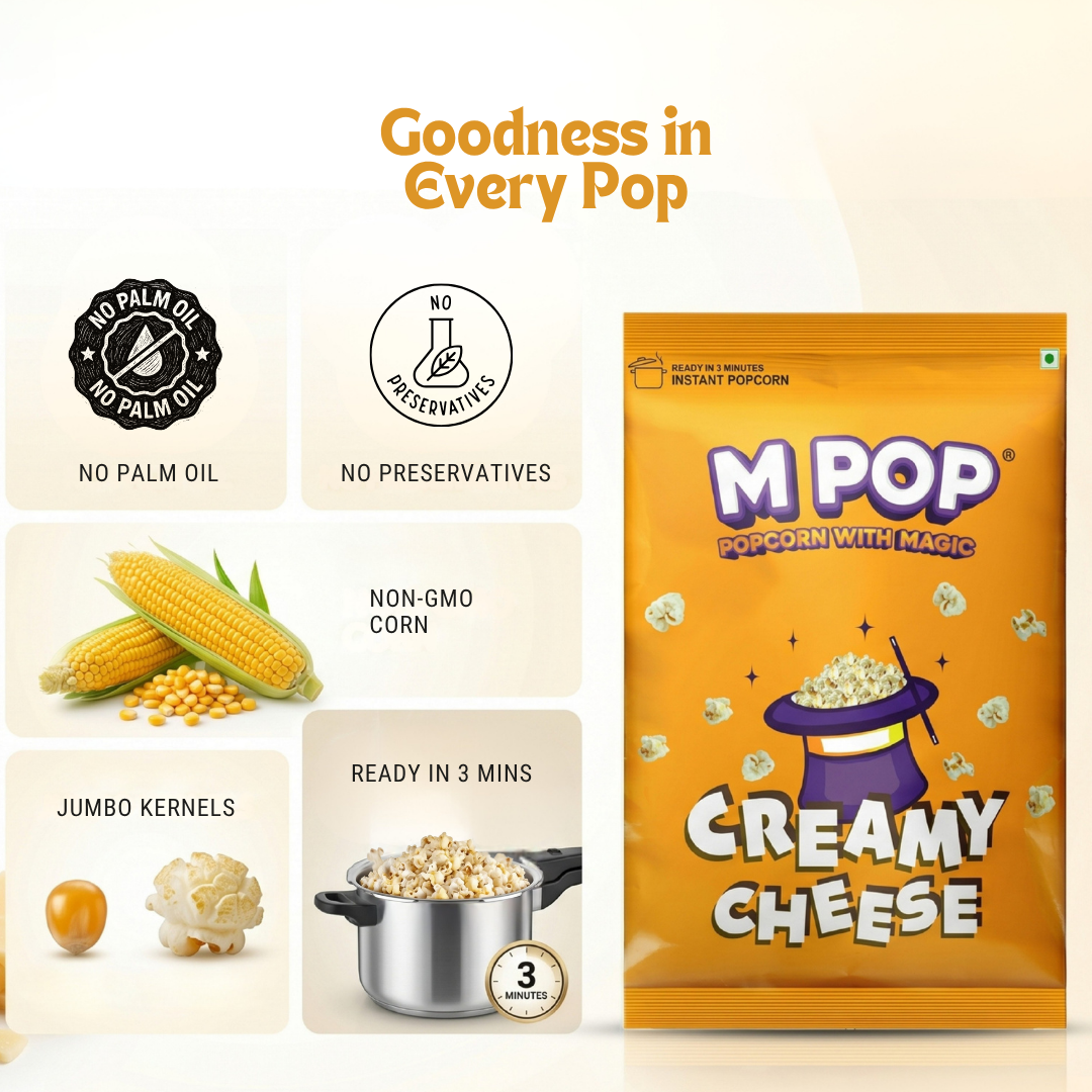 M POP Creamy Cheese – 60 gms