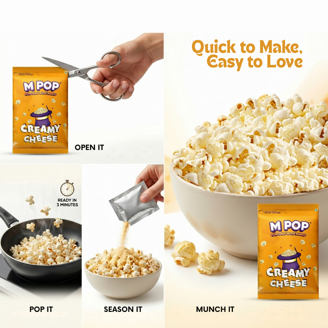 M POP Creamy Cheese – 60 gms