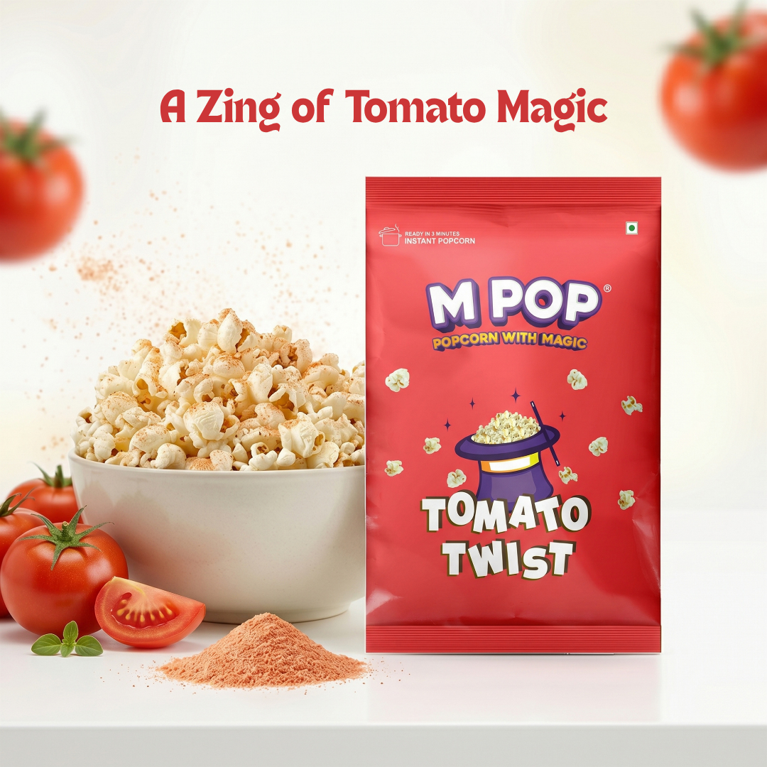 Tomato Twist Popcorn – 70 gms