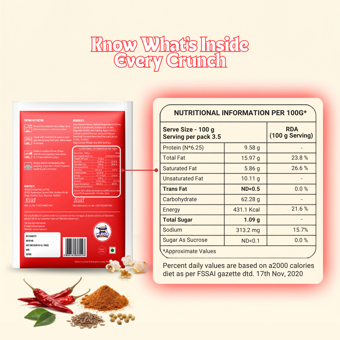 Magic Masala Popcorn – 70 gms
