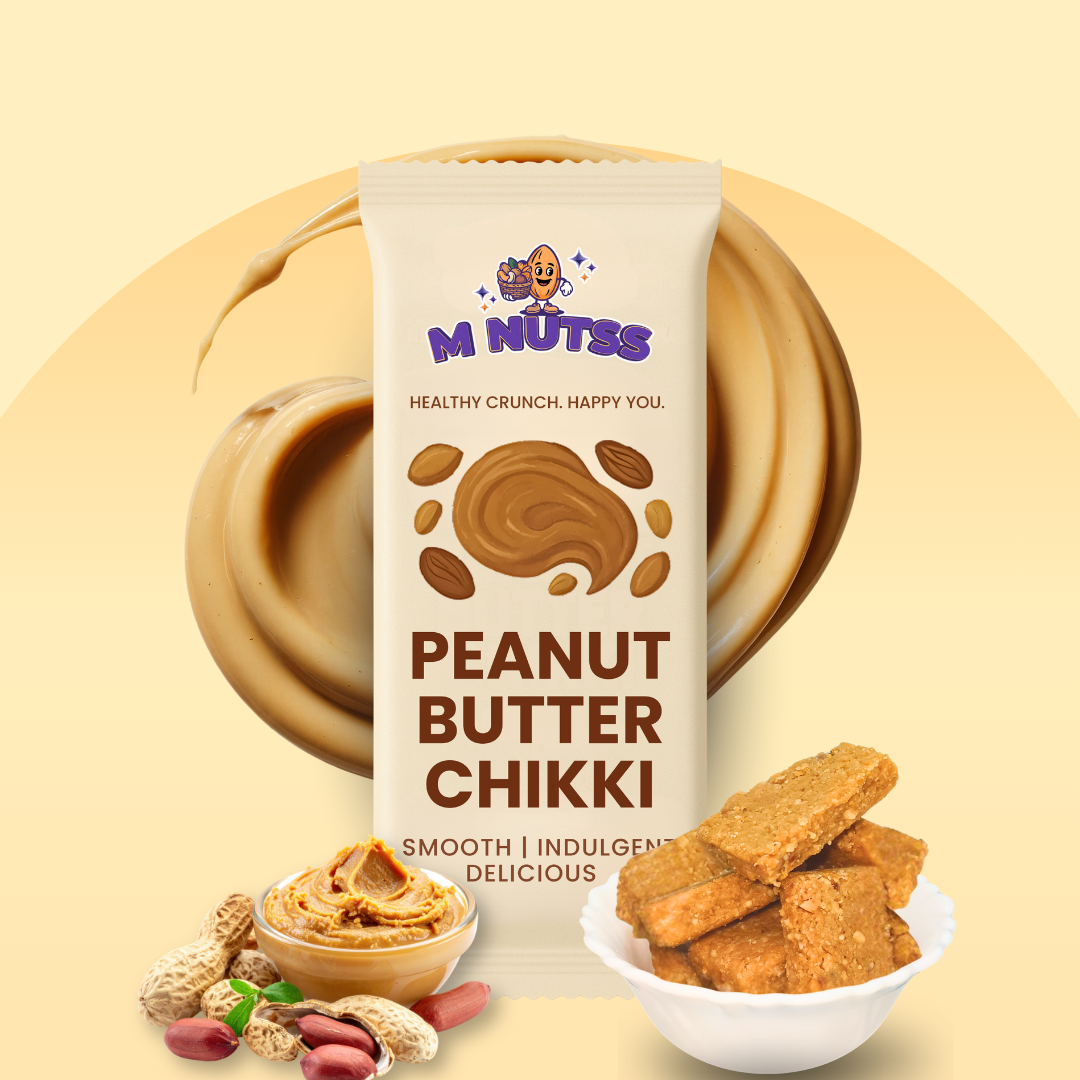 M-Nutss Peanut Butter Chikki – Smooth, Crunchy & Indulgent
