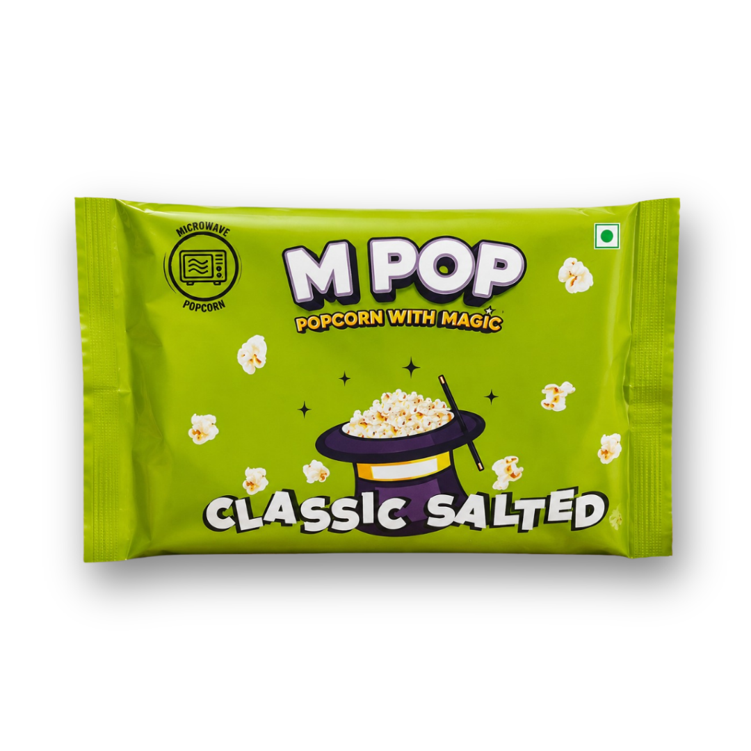 Classic Salted Microwave Popcorn – 90 gms