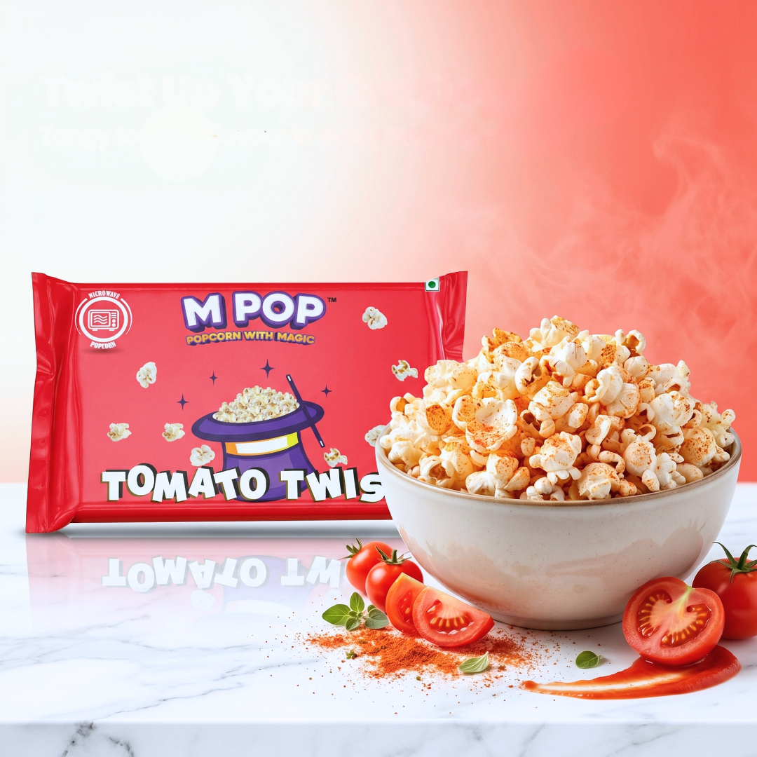 M POP Tomato Twist Microwave – 50 gms