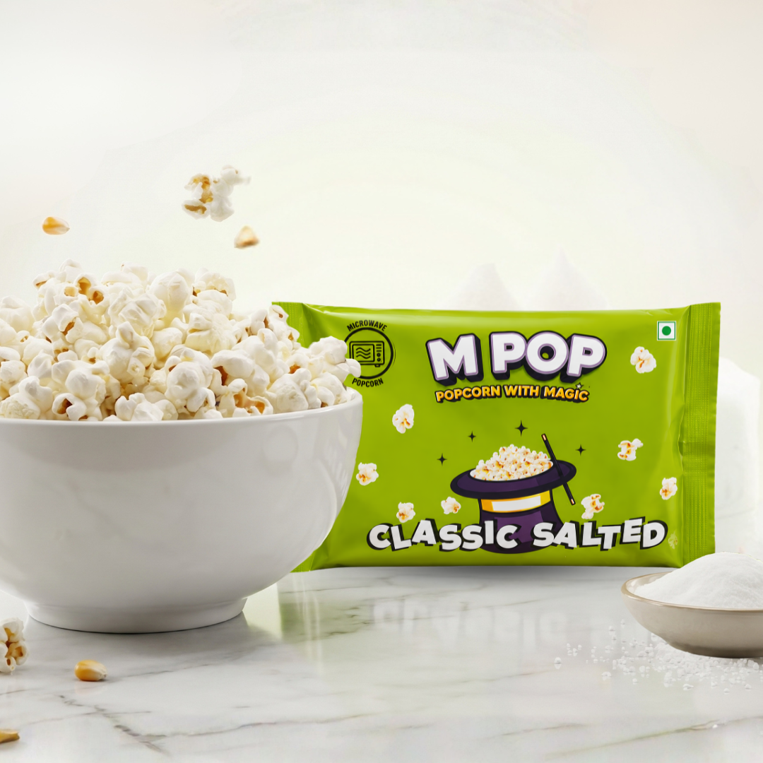 Classic Salted Microwave Popcorn – 90 gms